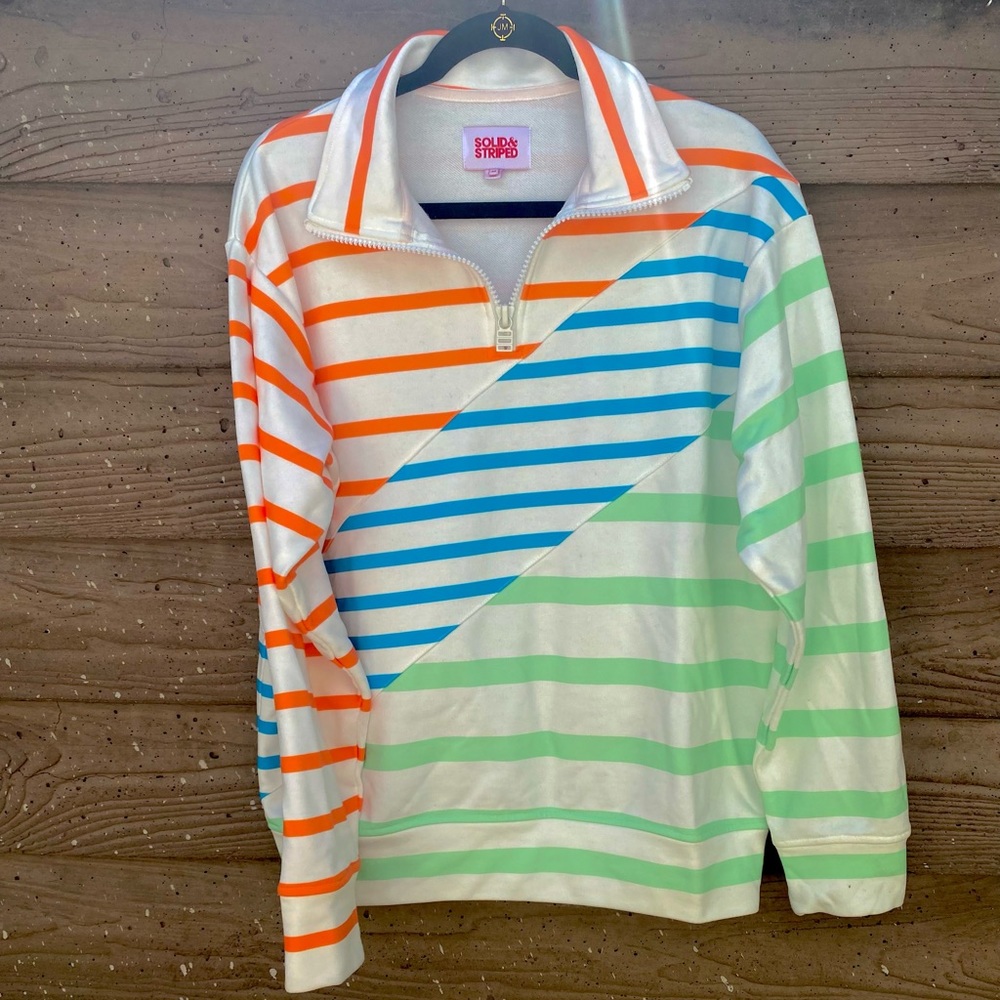 Solid and Striped brand long sleeve pullover NWOT